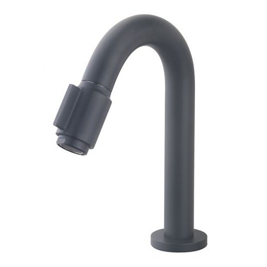 Victoria Luxus-Waschtischarmatur 1/2'', mattschwarz