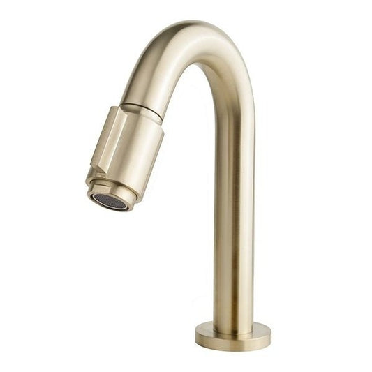 Victoria Luxus-Waschtischarmatur 1/2'' aus gebürstetem Messing