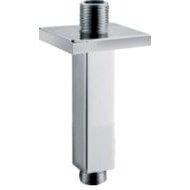 Wiesbaden Rombo Duscharm quadratisch Deckenhalterung 15 cm, Chrom