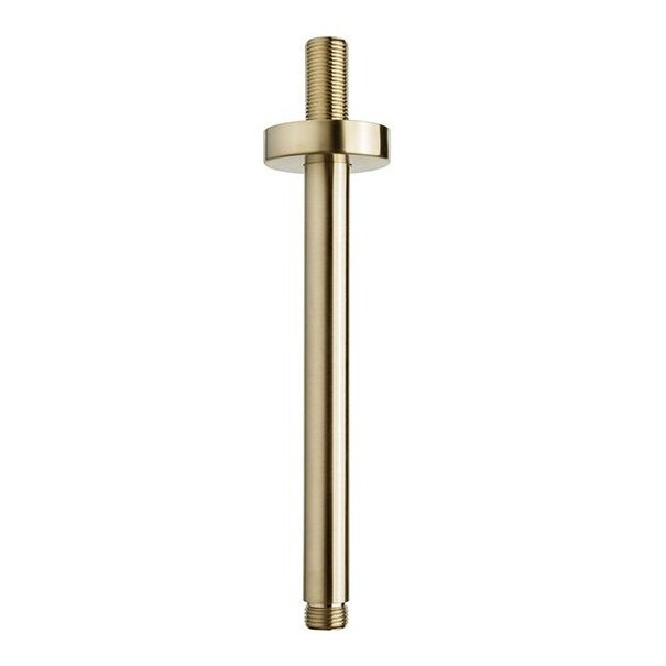 Caral Deckenbrausearm 20 cm, Messing gebürstet