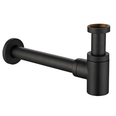 Star Desing-Siphon niedrig 5/4" x32 mm mattschwarz