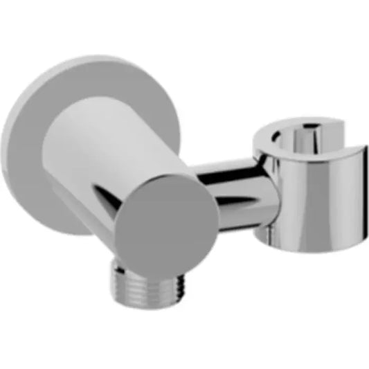 Caral Duschanschluss mit schwenkbarem Push-up Chrom