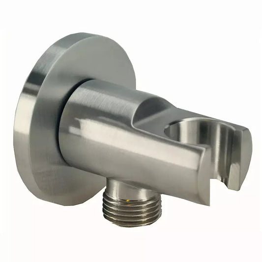 Caral Handbrausehalter mit Halter 1/2" aus gebürstetem Stahl