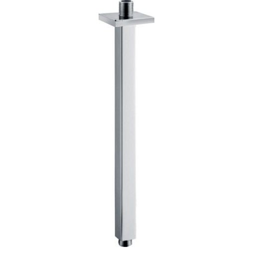 Wiesbaden Rombo Duscharm quadratisch Deckenhalterung 30 cm, Chrom