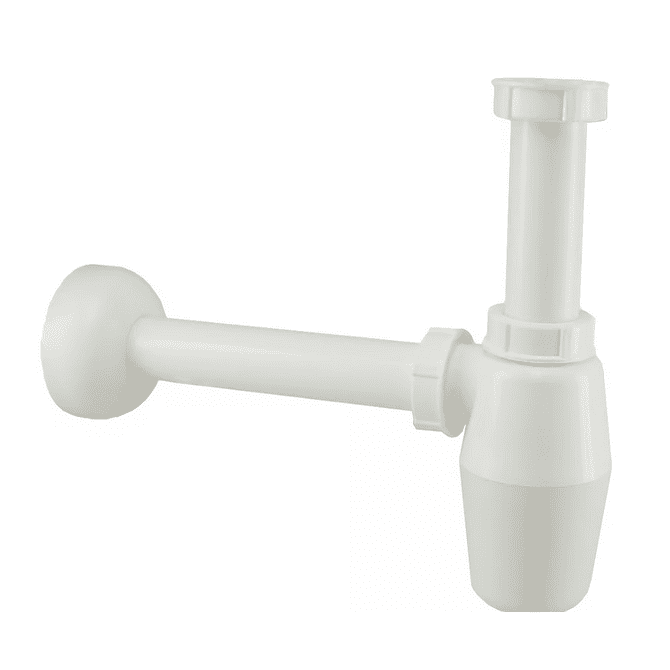 Badmöbel Siphon, weiß, PVC, 5/4x32