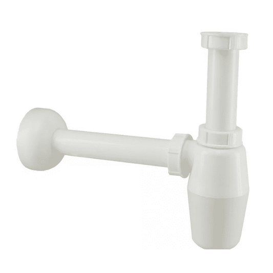 Badmöbel Siphon, weiß, PVC, 5/4x32