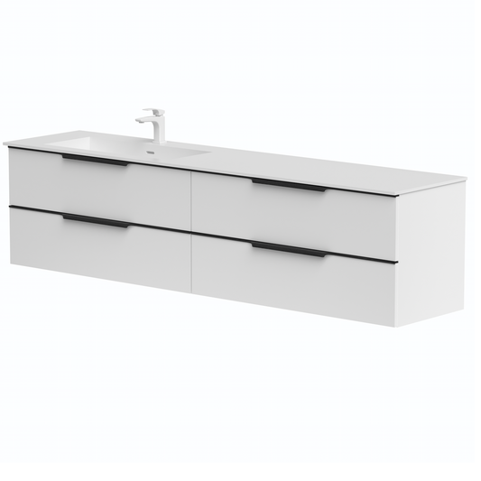 KAMĖ AMBER Waschtischunterschrank mit CORIAN – Variante 1