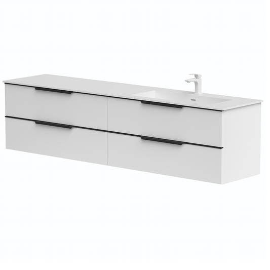 KAMĖ AMBER Waschtischunterschrank mit CORIAN – Variante 1