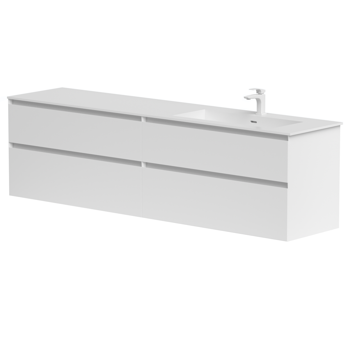KAMĖ LOFT Waschtischunterschrank mit CORIAN – Variante 10