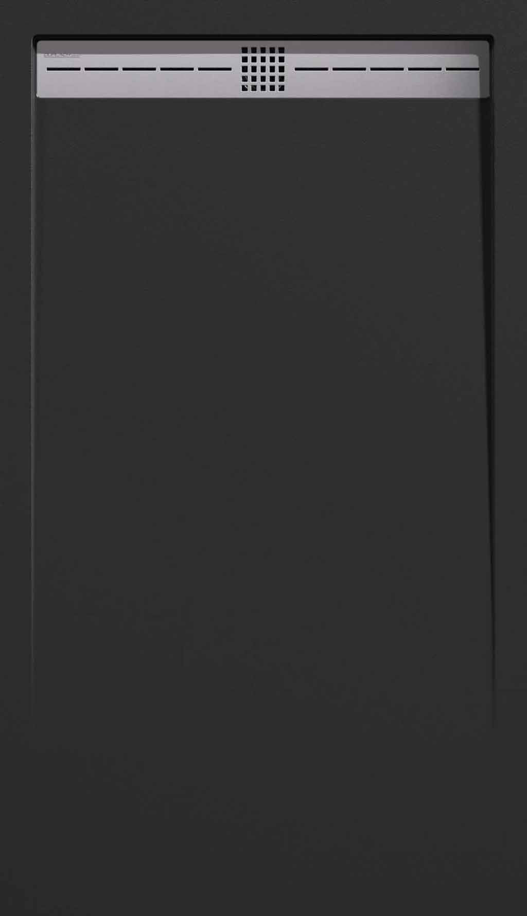 Mineralguss Duschwanne in 80er Breite mit Gelcoat - Stone Cach Line in Verschiedenen Farben und Größen