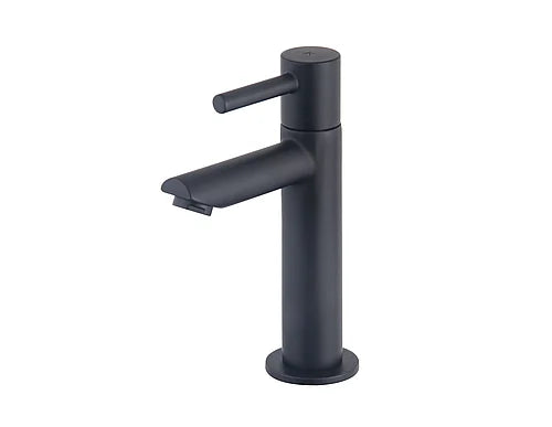 Amador XL Waschtischarmatur 15 cm, schwarz matt, für Gäste-WC (nur Kaltwasser)