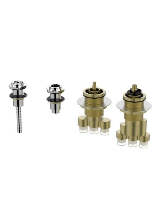 Unterputzkörper-Basisset Thermostat Wannenrand 4-Loch