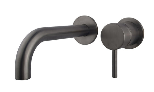 Caral Twenty Einhebel-Waschtisch-Fertigset Gunmetal