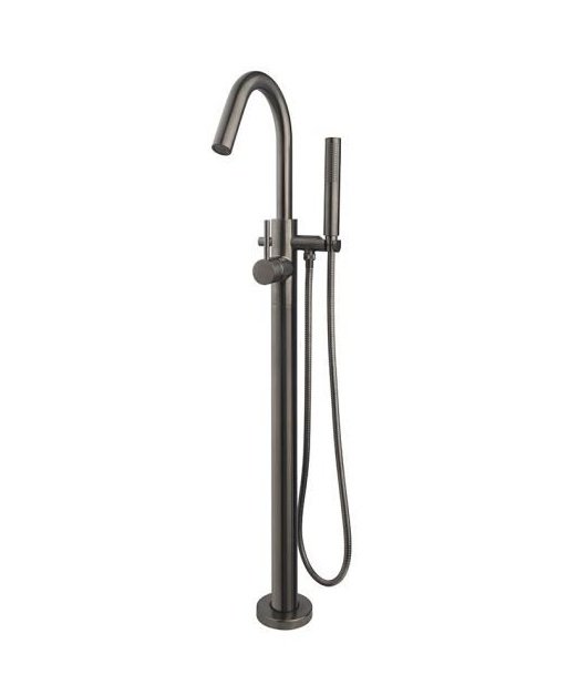 Caral freistehender Wannenmischer Gunmetal