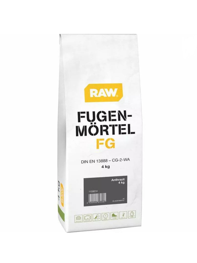 RAW Fugenmörtel flexibel 4 kg in verschiedenen Farben