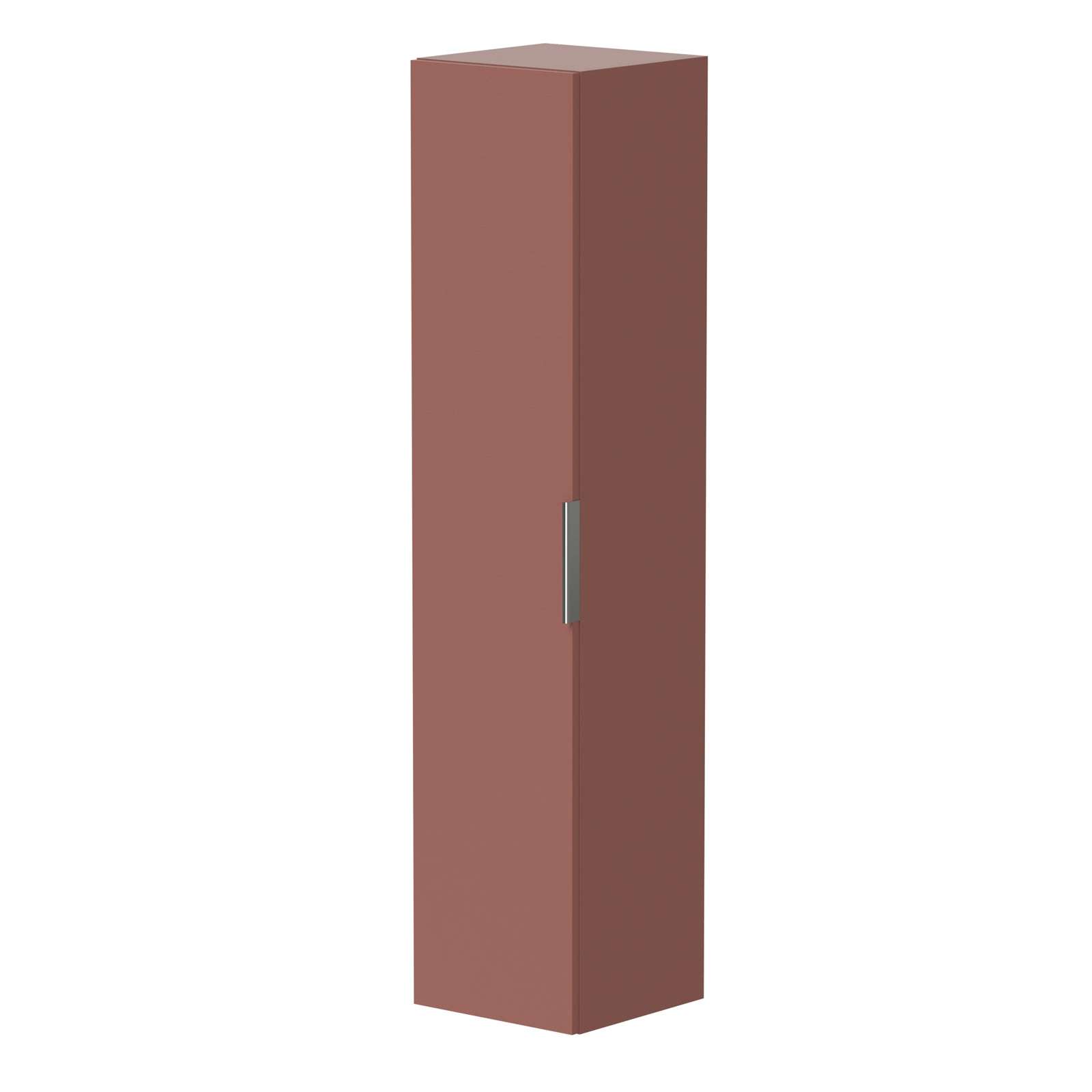 KAMĖ BIG Hochschrank – Chromgriffe – Antikrot