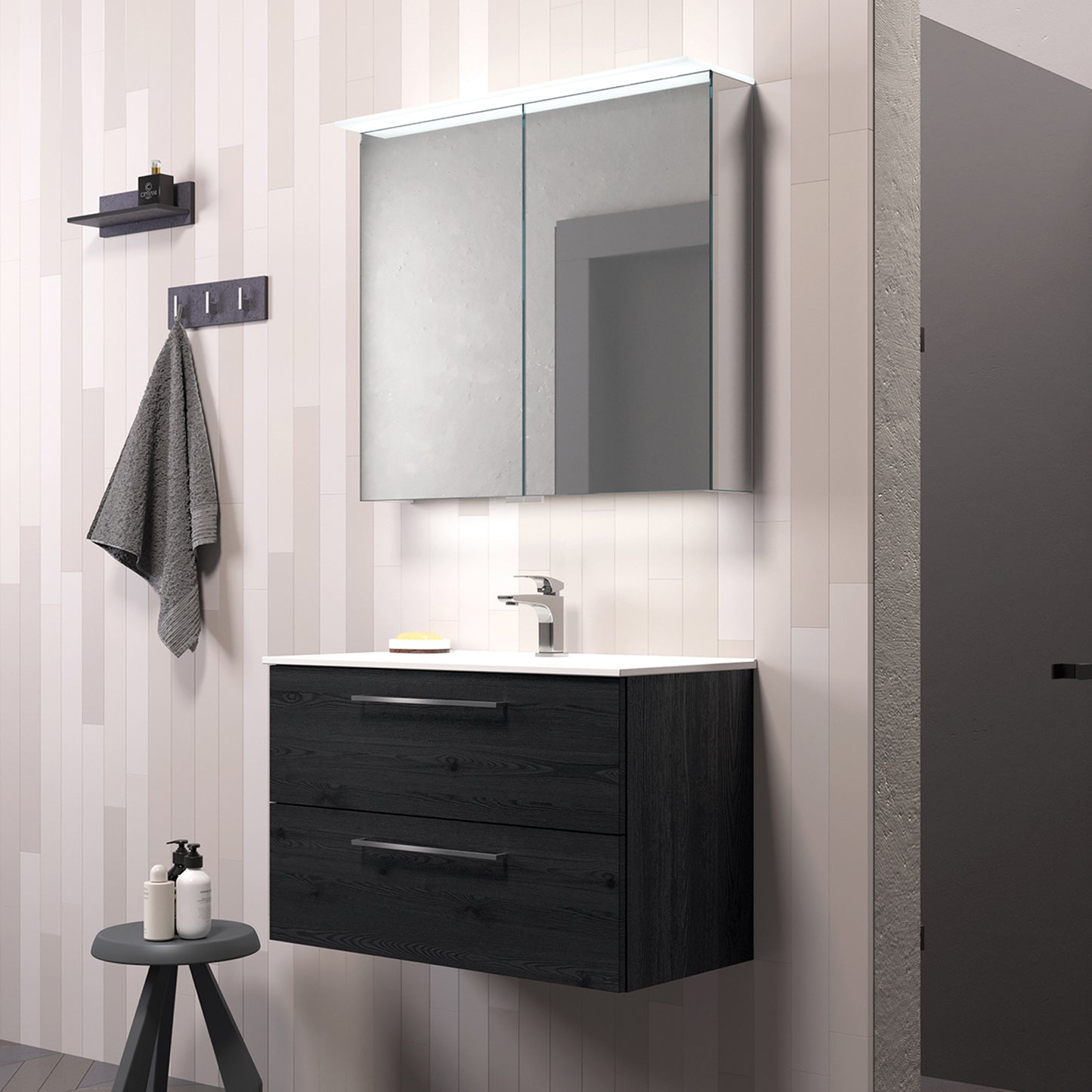KAMĖ VETRO LED-Spiegelschrank