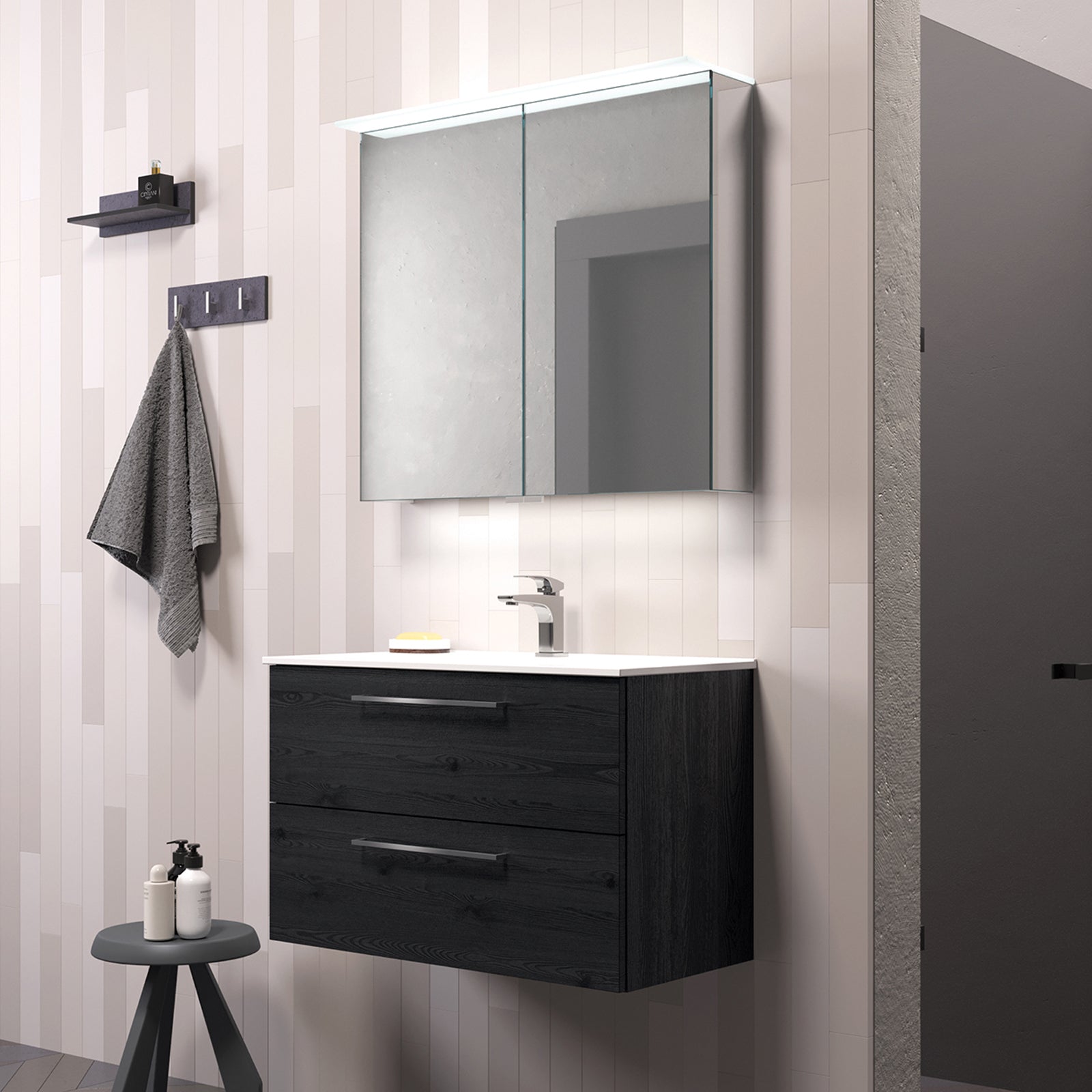 KAMĖ VETRO LED-Spiegelschrank