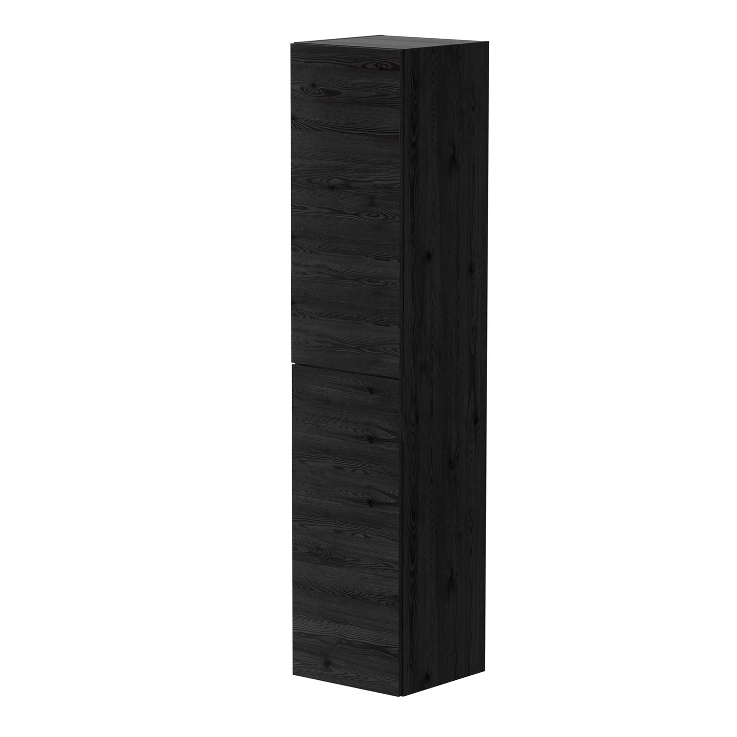KAMĖ GAMA Hochschrank – Push-to-open – Schwarze Eiche