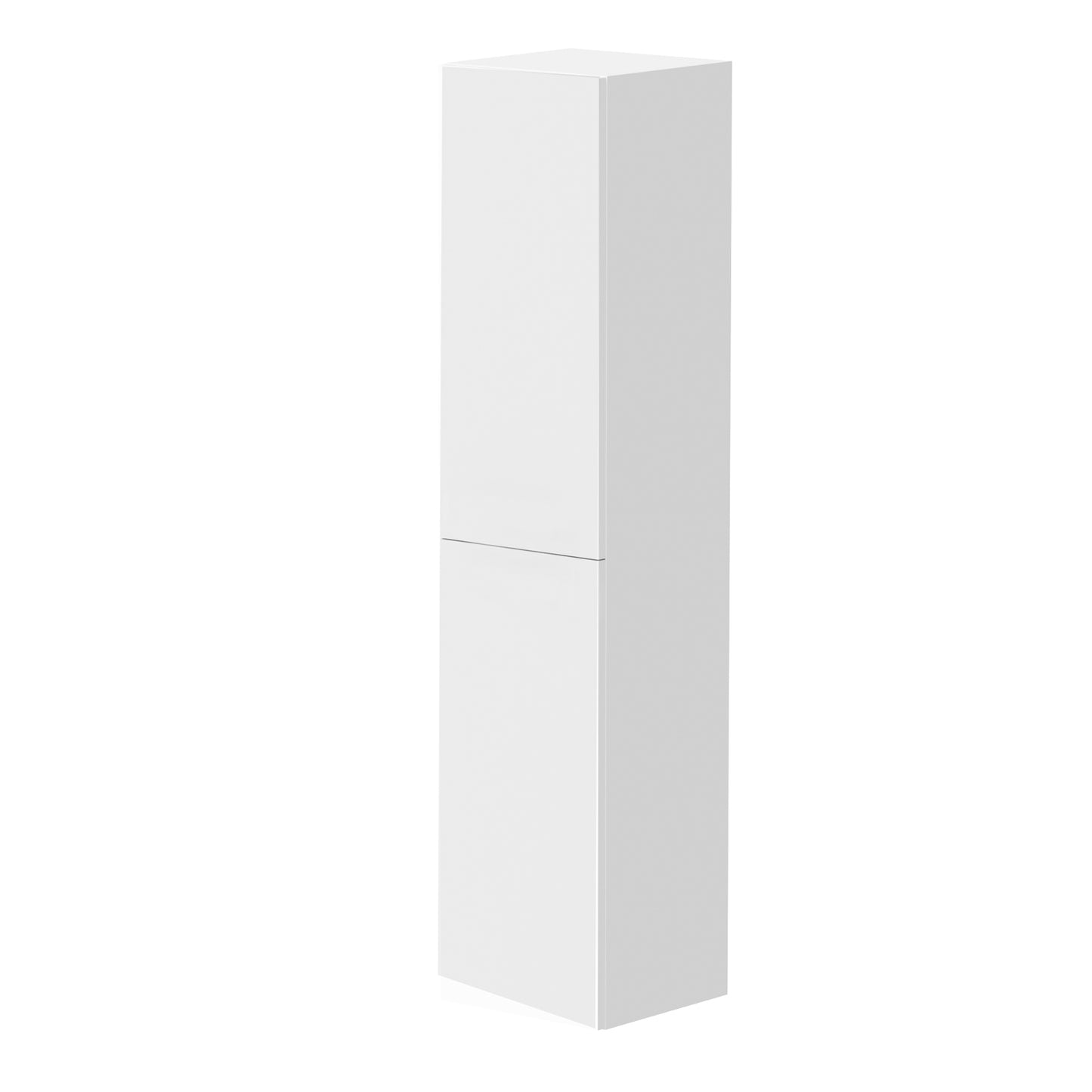 KAMĖ GAMA Hochschrank – Push-to-open – Mattweiß