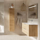 KAMĖ LIRIS Hochschrank – Chromgriffe
