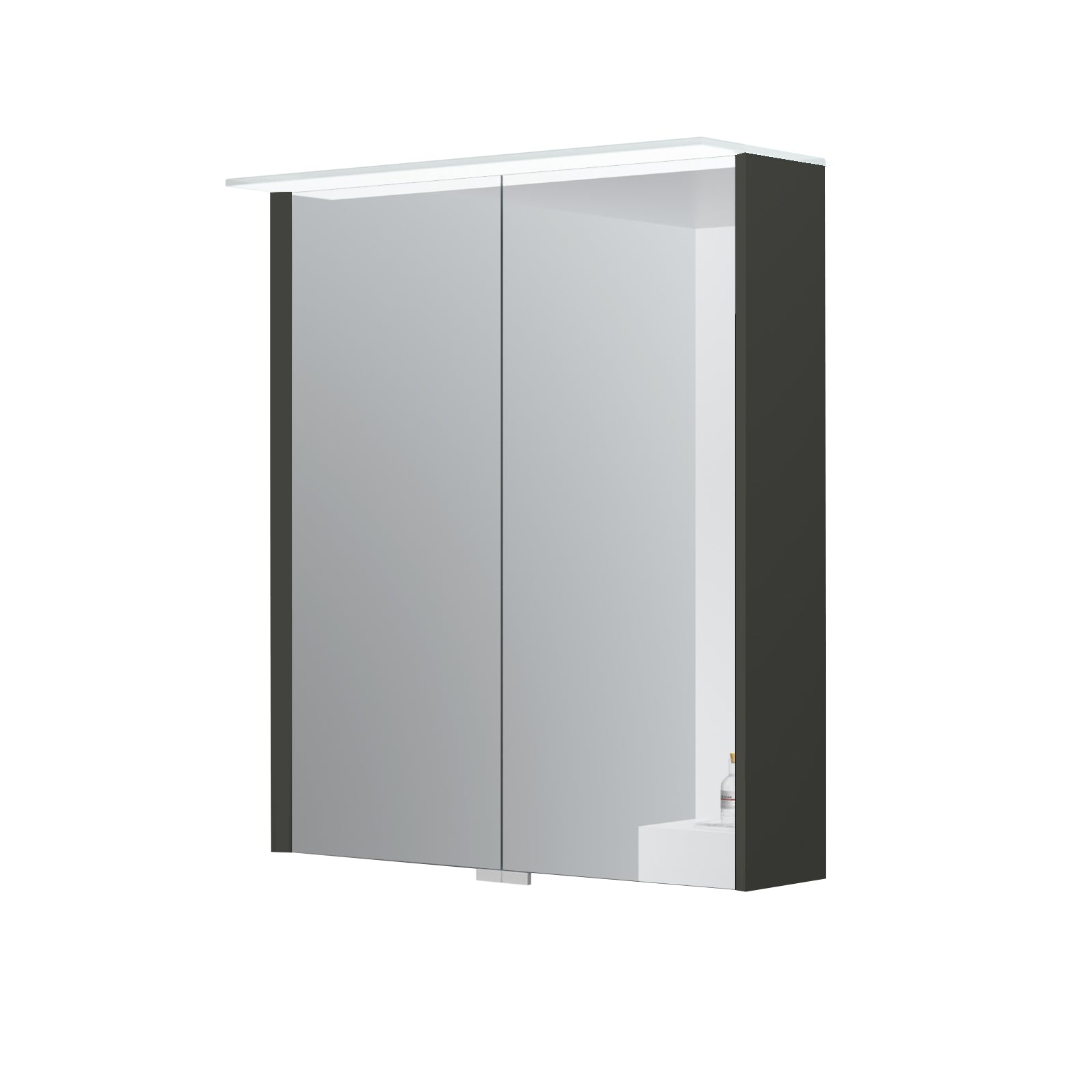 KAMĖ LOFT LED-Spiegelschrank – 2 Türen