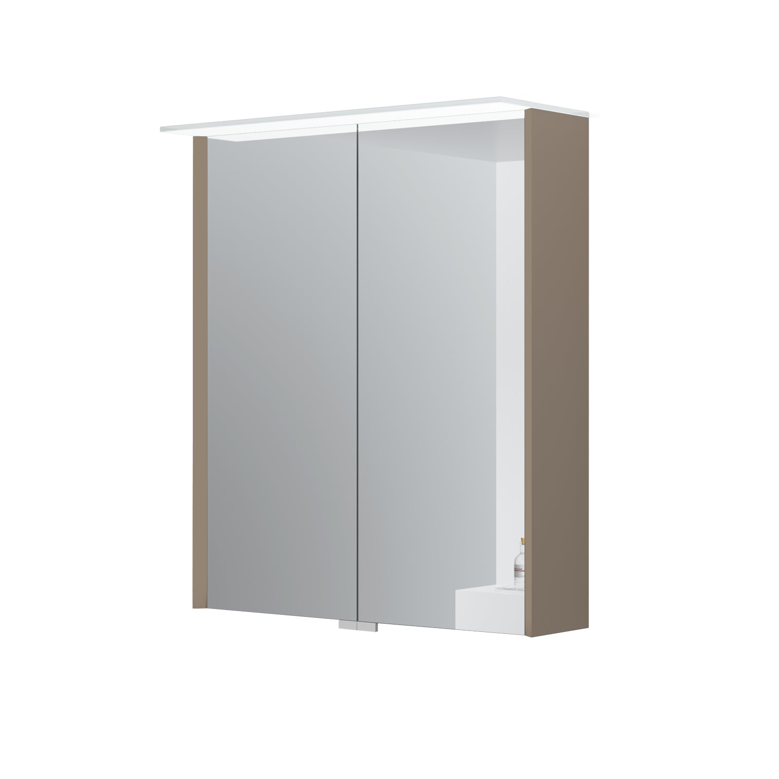 KAMĖ LOFT LED-Spiegelschrank – 2 Türen