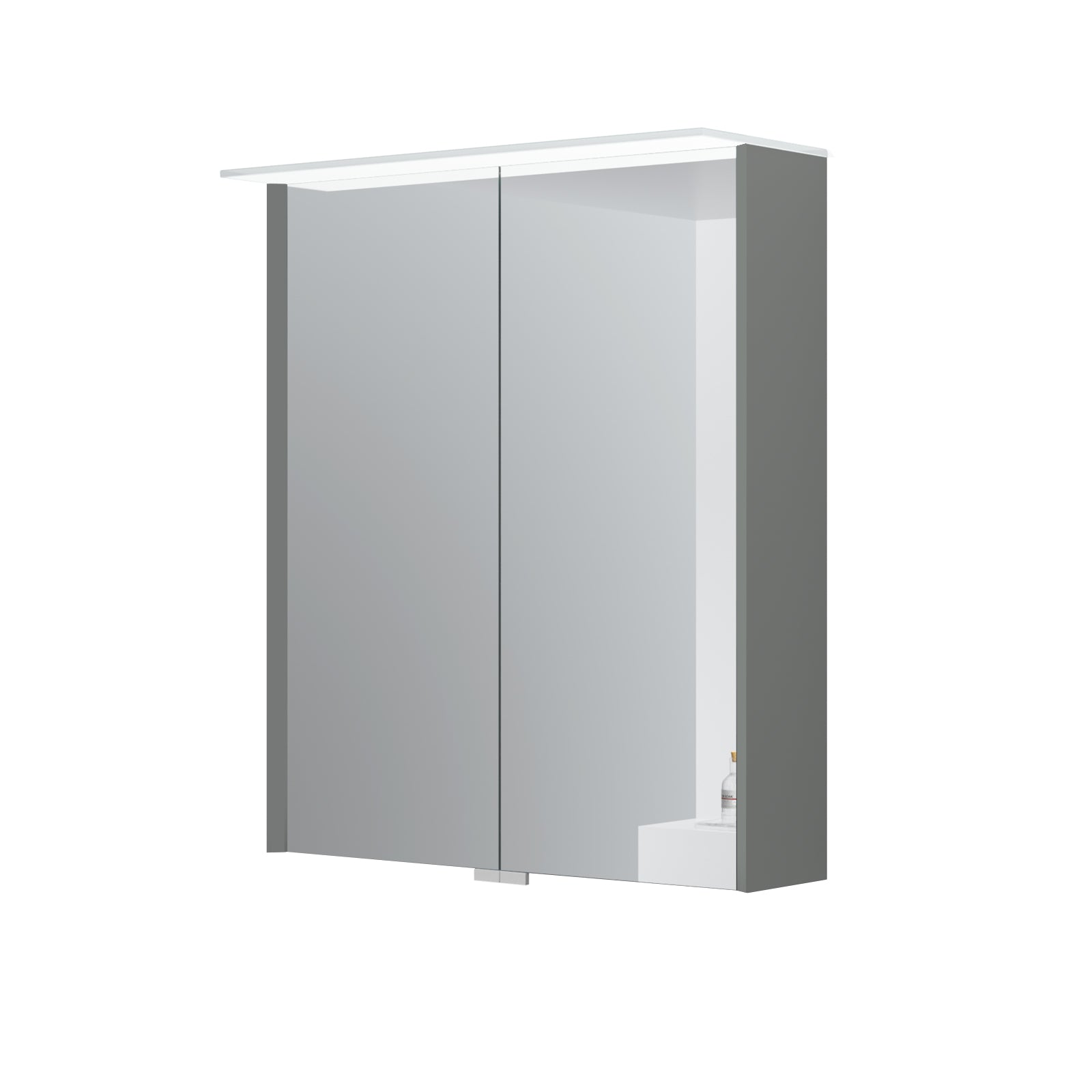 KAMĖ LOFT LED-Spiegelschrank – 2 Türen