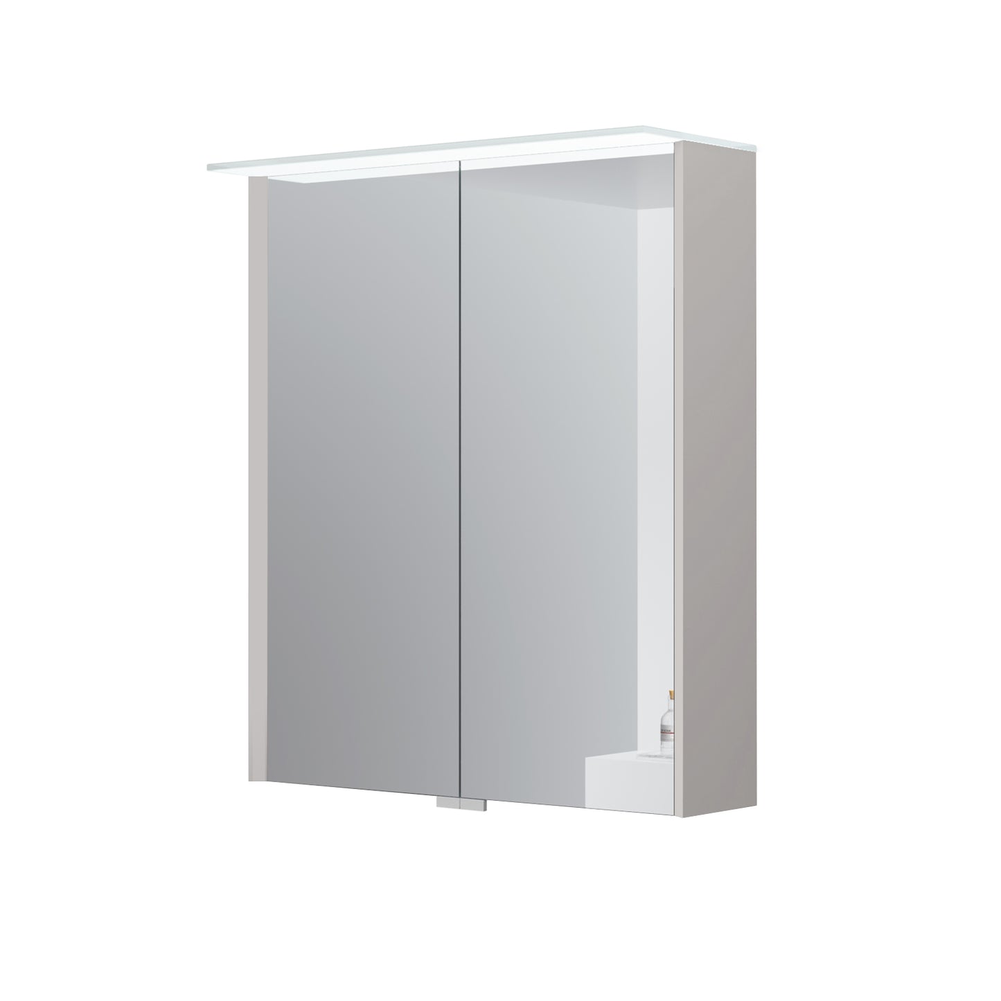 KAMĖ LOFT LED-Spiegelschrank – 2 Türen