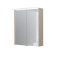 KAMĖ LOFT LED-Spiegelschrank – 2 Türen