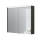 KAMĖ LOFT LED-Spiegelschrank – 2 Türen