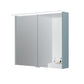 KAMĖ LOFT LED-Spiegelschrank – 2 Türen