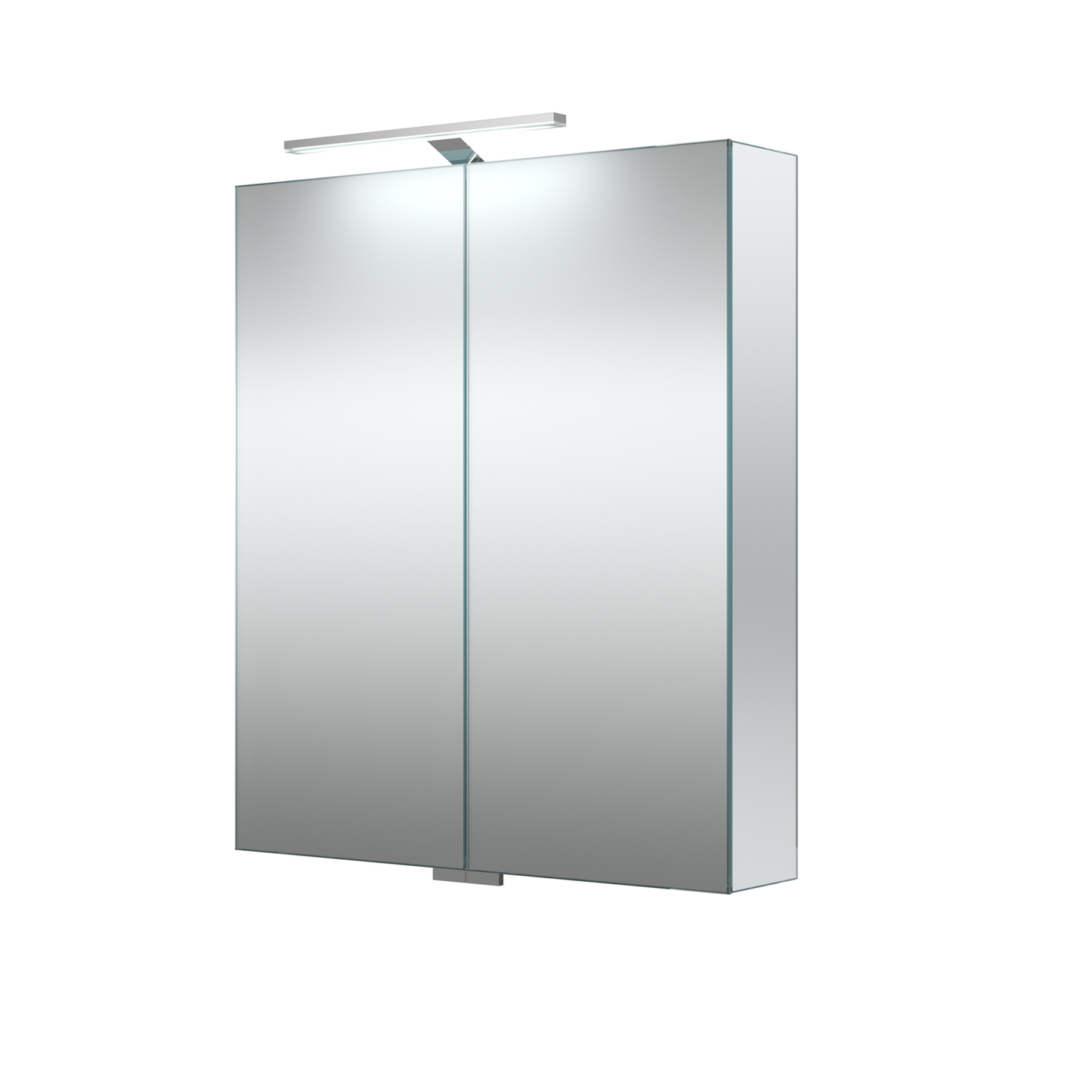 KAMĖ GARDA LED-Spiegelschrank – 2 Türen