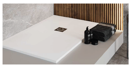 Newest Mineralguss Duschwanne in 100er Breite mit Gelcoat - Verschiedenen Farben und Größen