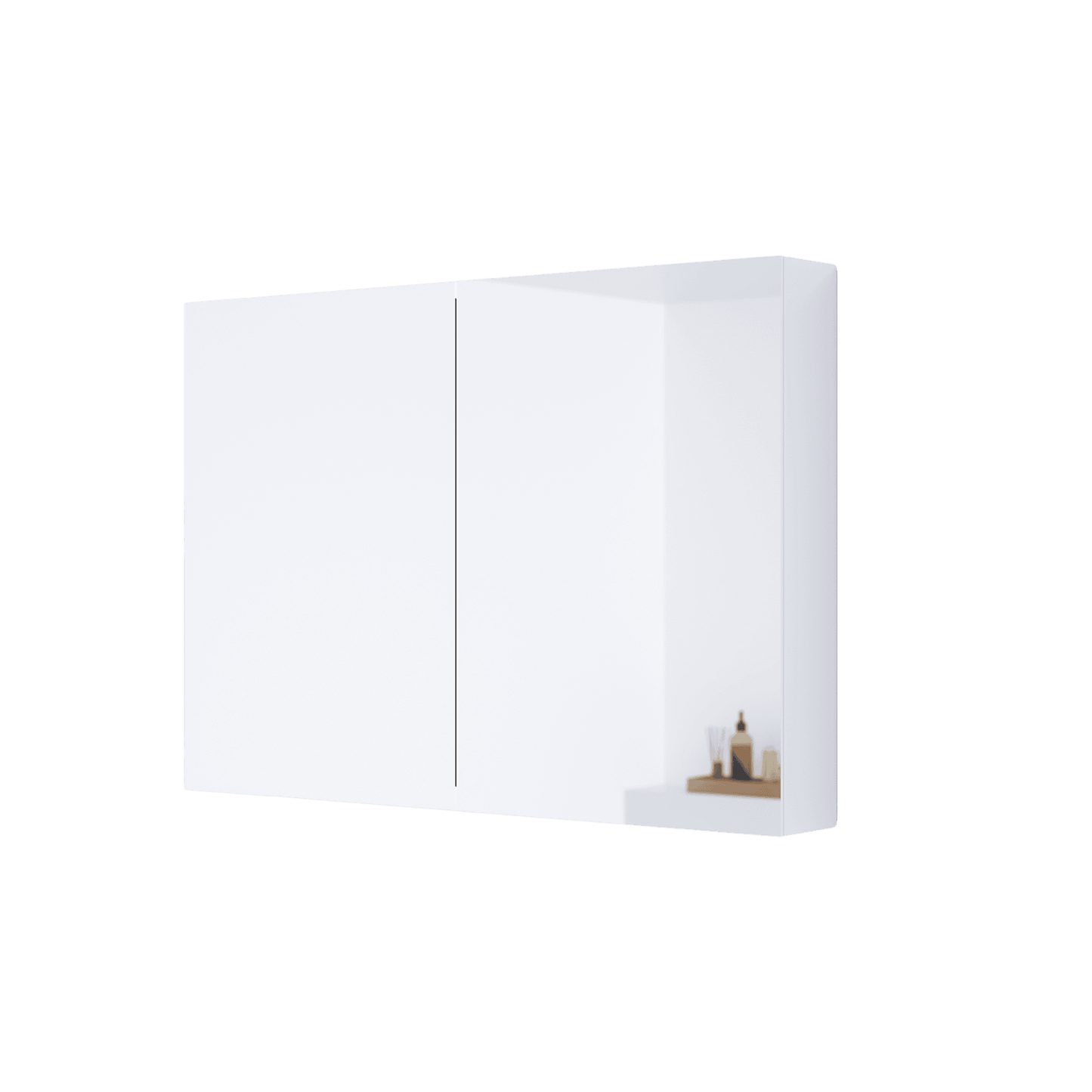 KAMĖ SOFTLIT LED-Spiegelschrank – 2 Türen