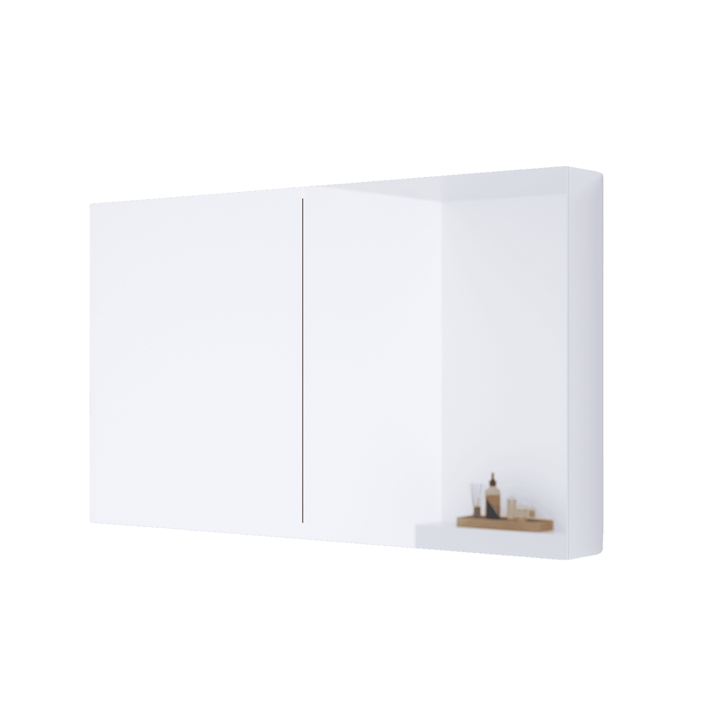 KAMĖ SOFTLIT LED-Spiegelschrank – 2 Türen