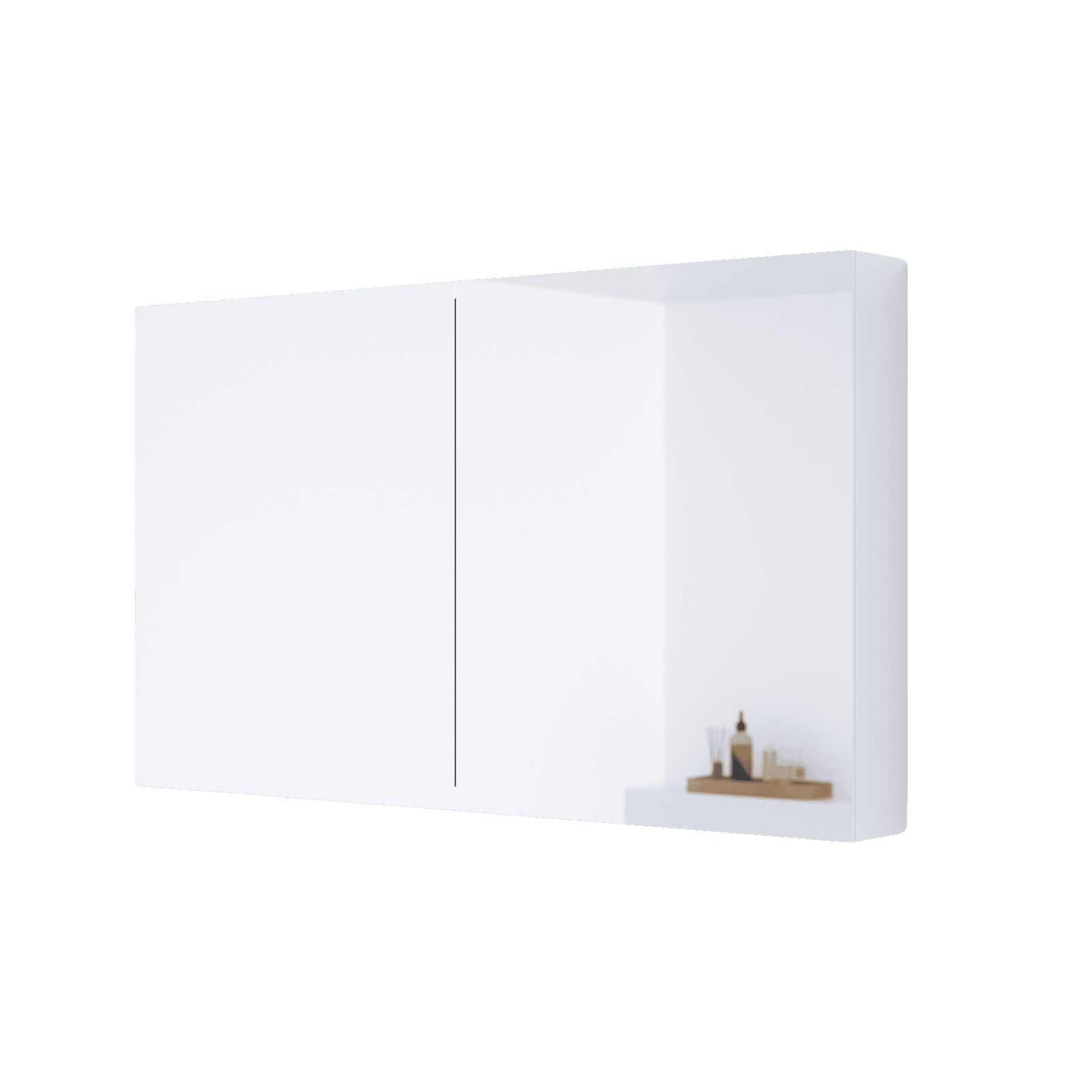 KAMĖ SOFTLIT LED-Spiegelschrank – 2 Türen