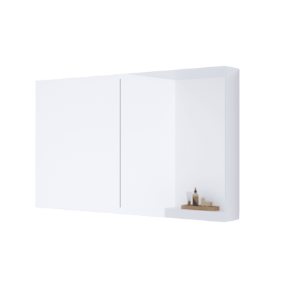 KAMĖ SOFTLIT LED-Spiegelschrank – 2 Türen