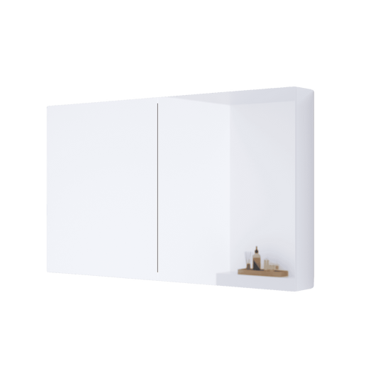 KAMĖ SOFTLIT LED-Spiegelschrank – 2 Türen