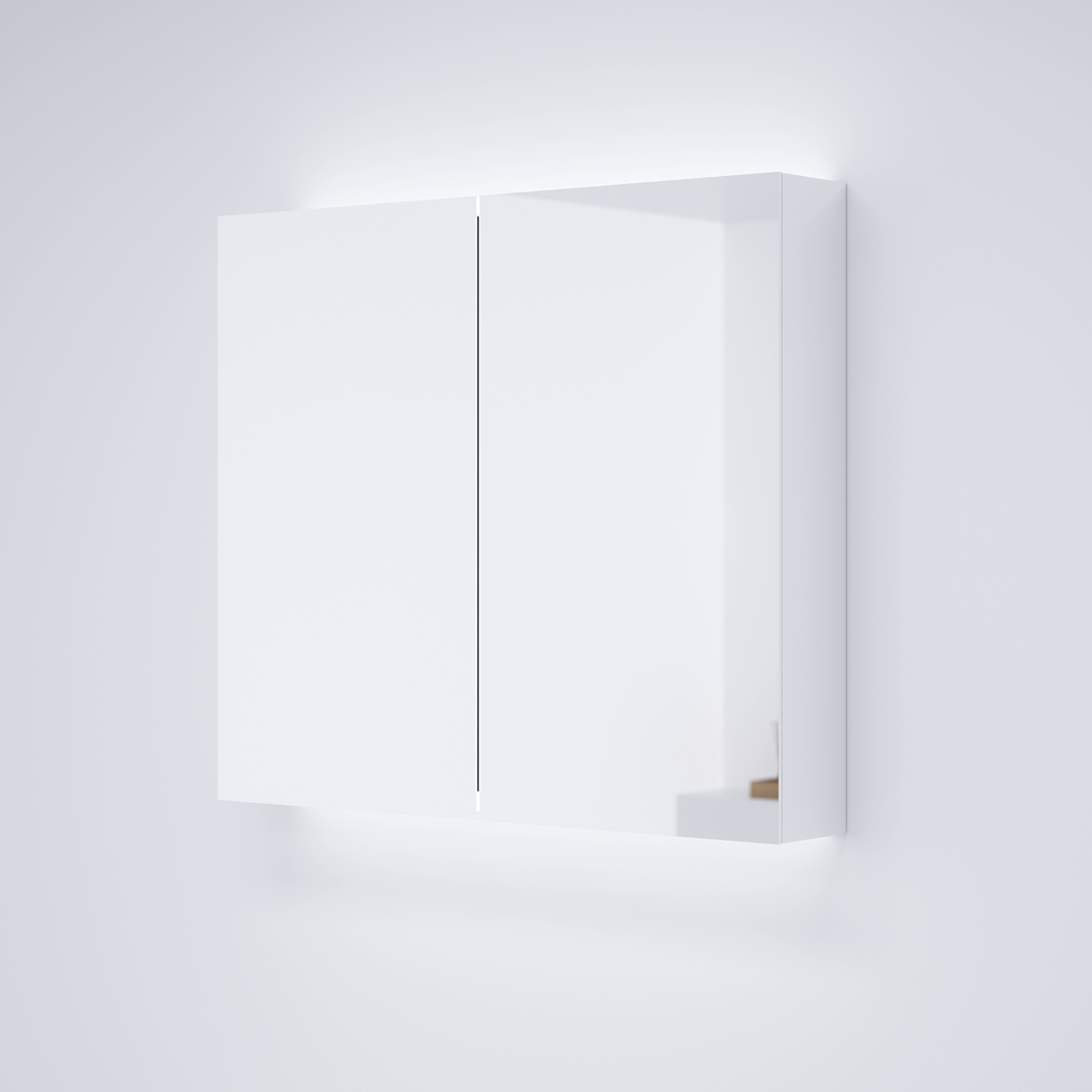 KAMĖ SOFTLIT LED-Spiegelschrank – 2 Türen