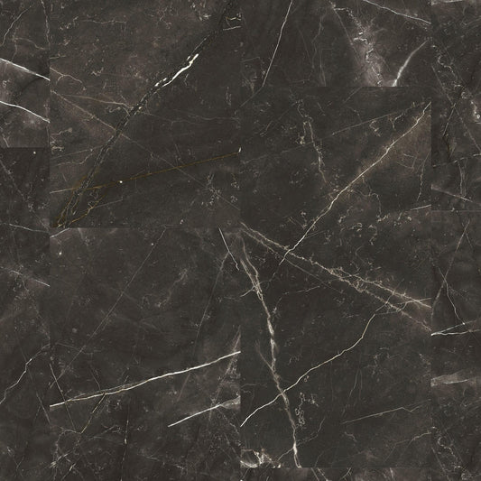 Tarkett Klebevinyl, Marquina Grande-Black 50 x 100 cm