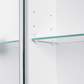KAMĖ VETRO LED-Spiegelschrank – 1 Tür