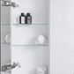 KAMĖ GARDA LED-Spiegelschrank – 1 Tür