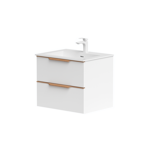 KAMĖ AMBER Waschtischunterschrank mit CORIAN – Variante 1