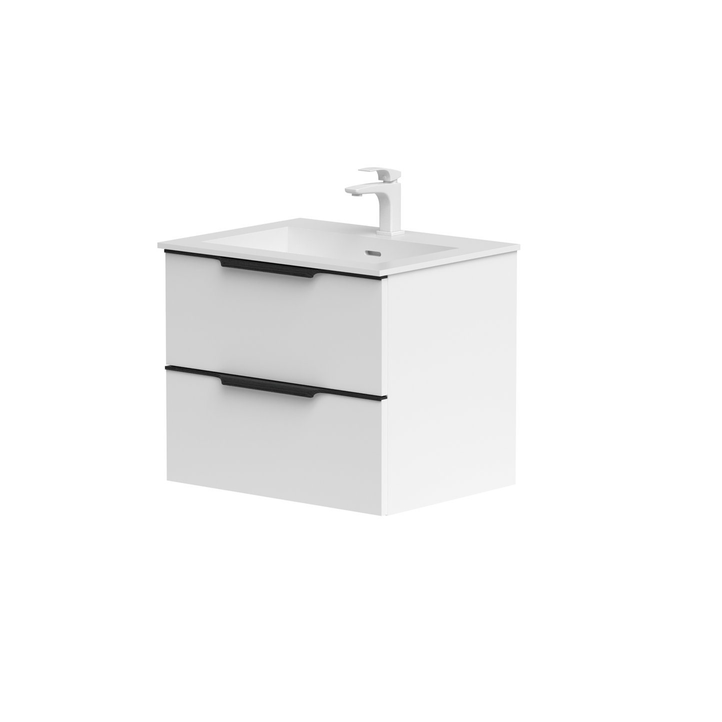 KAMĖ AMBER Waschtischunterschrank mit CORIAN – Variante 3