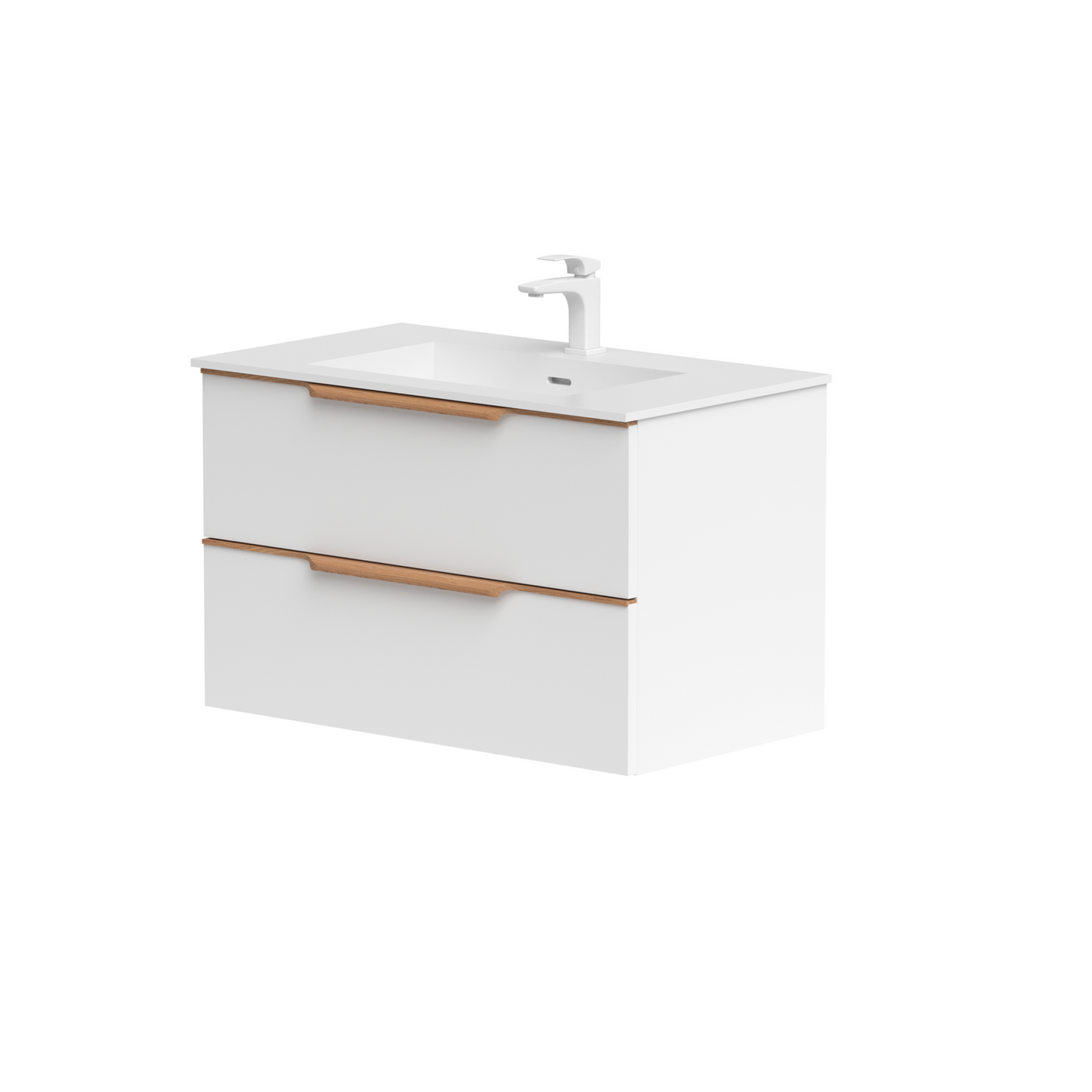 KAMĖ AMBER Waschtischunterschrank mit CORIAN – Variante 4