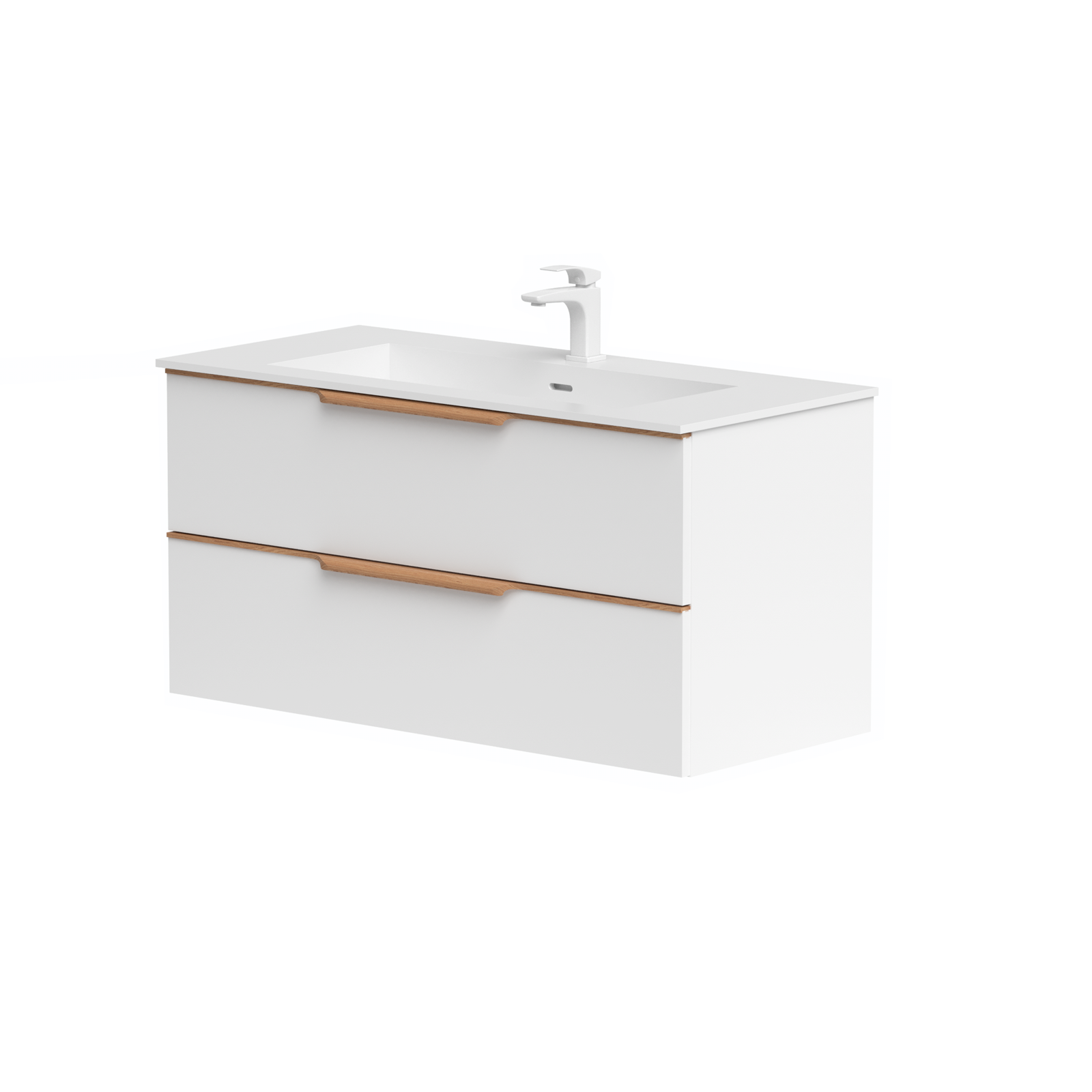 KAMĖ AMBER Waschtischunterschrank mit CORIAN – Variante 7