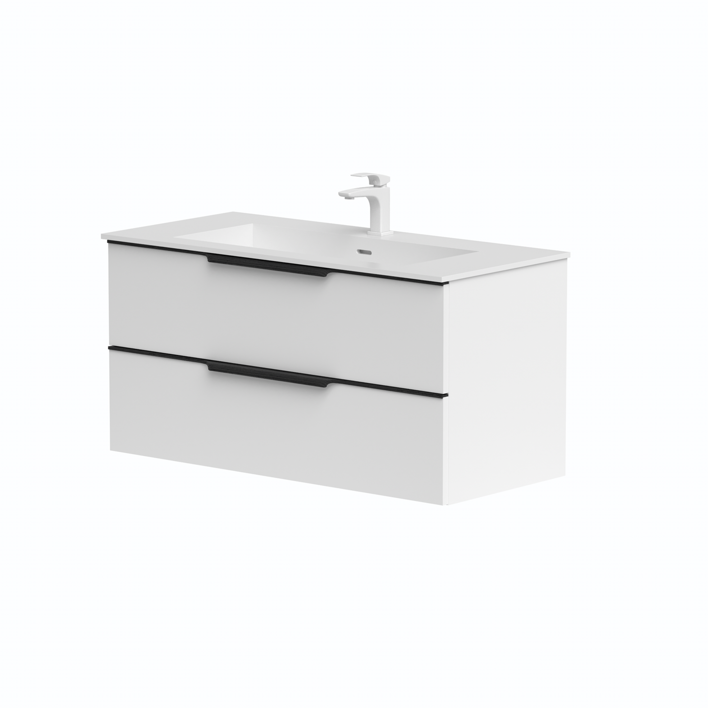 KAMĖ AMBER Waschtischunterschrank mit CORIAN – Variante 9