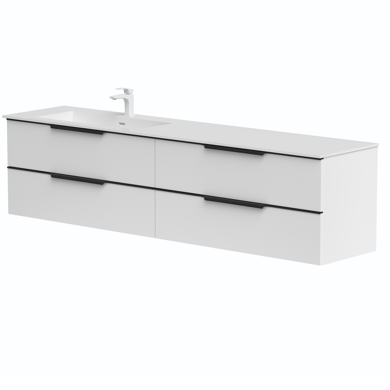 KAMĖ AMBER Waschtischunterschrank mit CORIAN – Variante 1