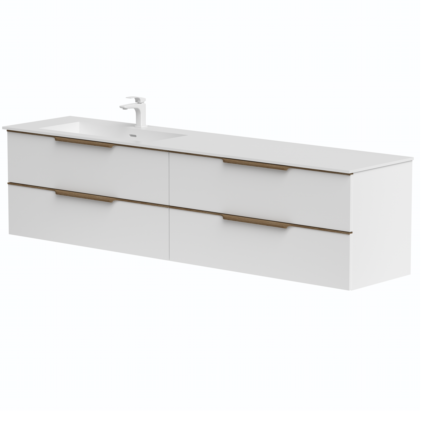 KAMĖ AMBER Waschtischunterschrank mit CORIAN – Variante 2